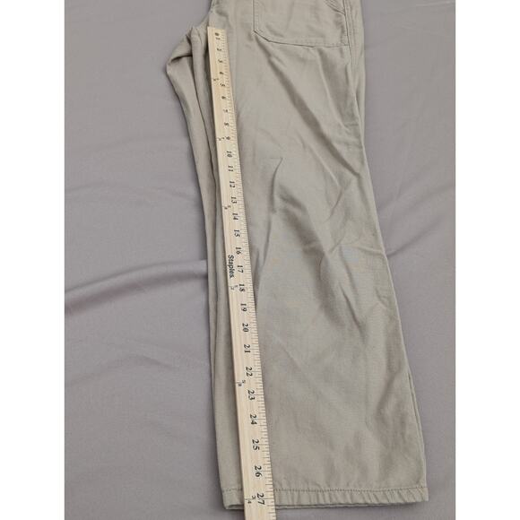 Lucky Brand Jeans Womens Size 6/29 Khaki color Twill Ankle Straight Leg - Picture 5 of 5